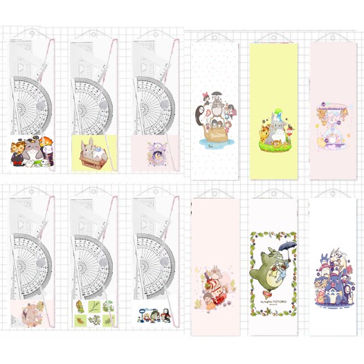 Totoro EKI7 ไม้บรรทัด eke ชุด eke น่ารัก ชุด eke น่ารัก