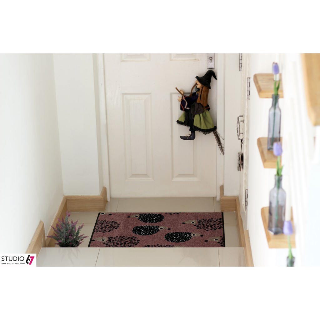 Studio67 พรมปูพื้น ลาย Henrietta : Plum