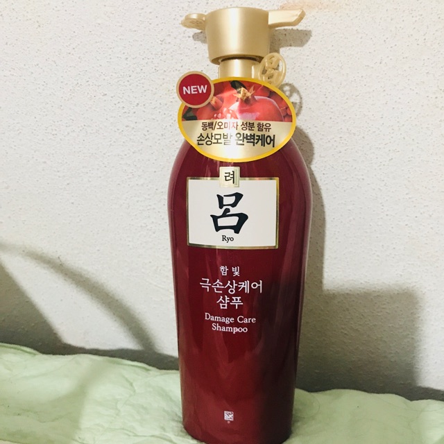 Ryo - Damage Care Shampoo 500 ml แชมพู เกาหลี รยอ
