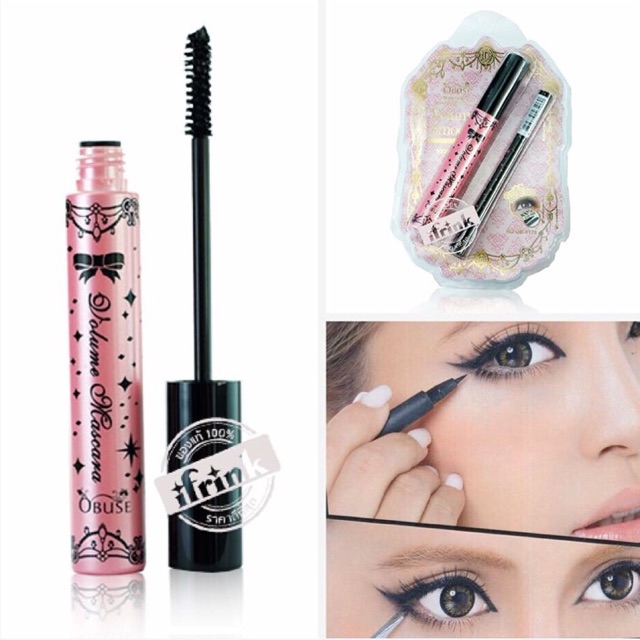 มาสคาร่า&อายไลเนอร์เมจิกกันน้ำ Obuse