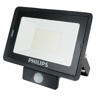 ไฟสปอทไลท์ภายนอก สปอร์ตไลท์ภายนอก LED PHILIPS BVP150 COOLWHITE 50 วัตต์ เซนเซอร์ อะลูมิเนียม MODERN สีดำ โคมไฟภายนอก โคม