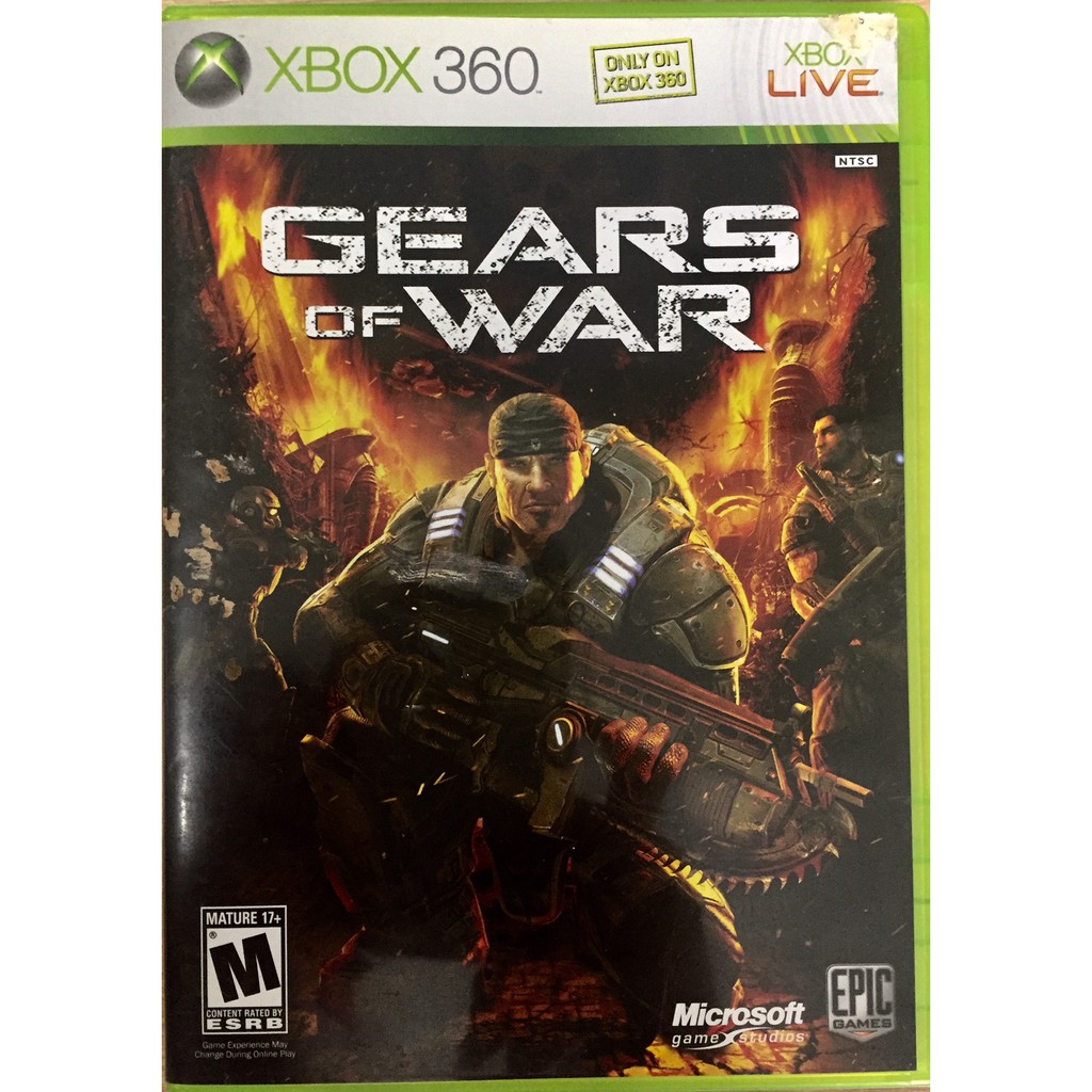 XBox 360 game from USA - Gears of War - เกมส์จากอเมริกามือสอง ราคาถูก ส่งฟรีทั่วไทย - Free Shipping Slightly Used