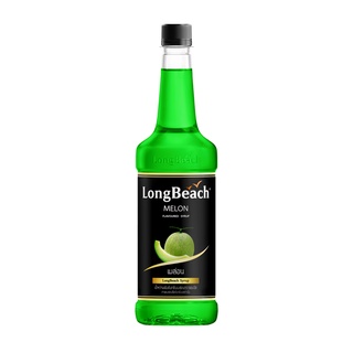 ลองบีชไซรัปเมล่อน ขนาด 740 มล. LongBeach Japanese Melon Syrup size 740 ml.