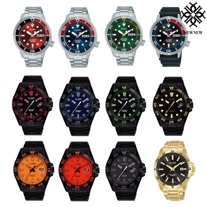 นาฬิกาข้อมือ ALBA Active Automatic รุ่น AL4225/AL4227/AL4229/Al4231ของแท้รับประกันศูนย์ 1 ปี