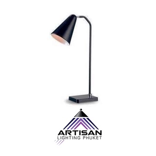 โคมไฟตั้งโต๊ะ Table reading lamp Adjust metal in black E14 (TA-319-RD-085)