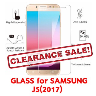 กระจกกันรอย ไม่เต็มจอ samsung J5 (2017)