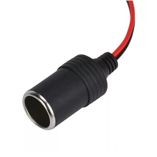 ช่องจุดบุหรี่ตัวเมีย 12V ใช้กับรถยนต์ได้ทุกรุ่นทุกยี่ห้อ •สายไฟยาว 15cm