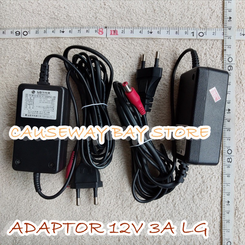 LG 12V 3A ADAPTER***