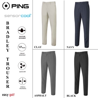 PING BRADLEY TROUSER  MENS  PING TROUSERS กางเกงกีฬากอล์ฟ กางเกงกอล์ฟ กางเกงขายาวชาย กางเกงผู้ชาย