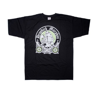 คอลูกเรือเสื้อยืดคอกลมเสื้อยืดวง - Dropkick Murphys - Boston Ship Circle - Mผ้าฝ้ายแท้