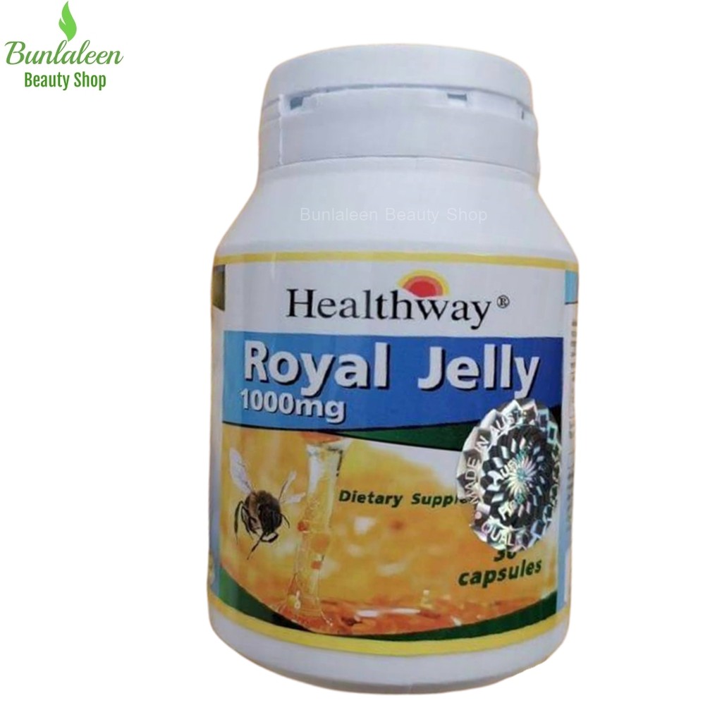 ของแท 100 Healthway Royal Jelly 1000mg นมผ งเฮลท เวย 30 เม ด Shopee Thailand