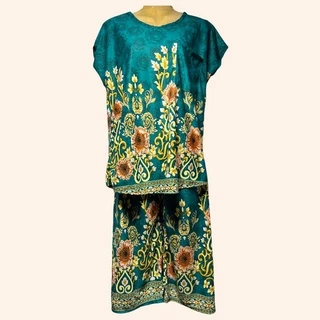 ชุดอาม่า ผ้านิ่มเกาหลี ใส่สบาย มีกระเป๋าที่เสื้อ A01 P04