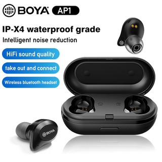 BOYA BY-AP1 หูฟัง True Wireless รองรับ Bluetooth5.0 , IPX4