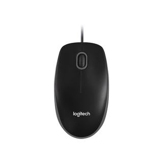 [พร้อมส่ง] USB MOUSE LOGITECH (B100) เมาส์ ประกัน 3 ปี *ของแท้ ประกันศูนย์ไทย* Black