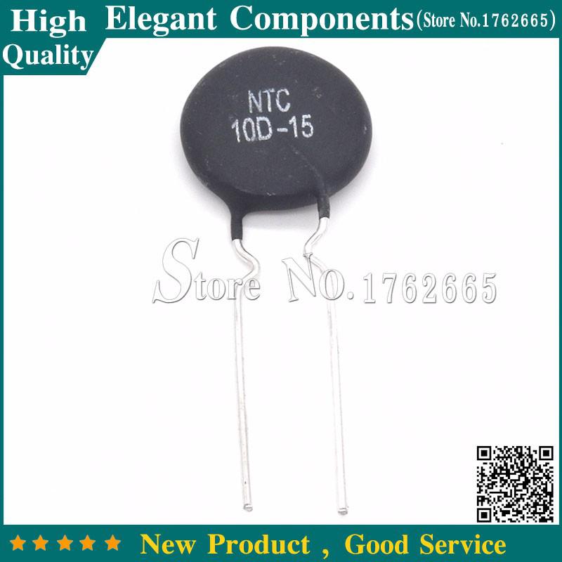 50PCS 10D-15 DIP NTC10D-15 10D-15 NTC 10D15 Thermistor Resistor new