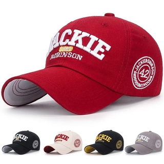 Newest Baseball Cap Jackie Fashion Men and Women Casual Washed Cotton Hat