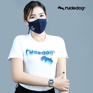 Rudedog By Hashtag เสื้อยืดแขนสั้น ทรงผู้หญิง รุ่น Neon Layer  สินค้าลิขสิทธิ์แท้