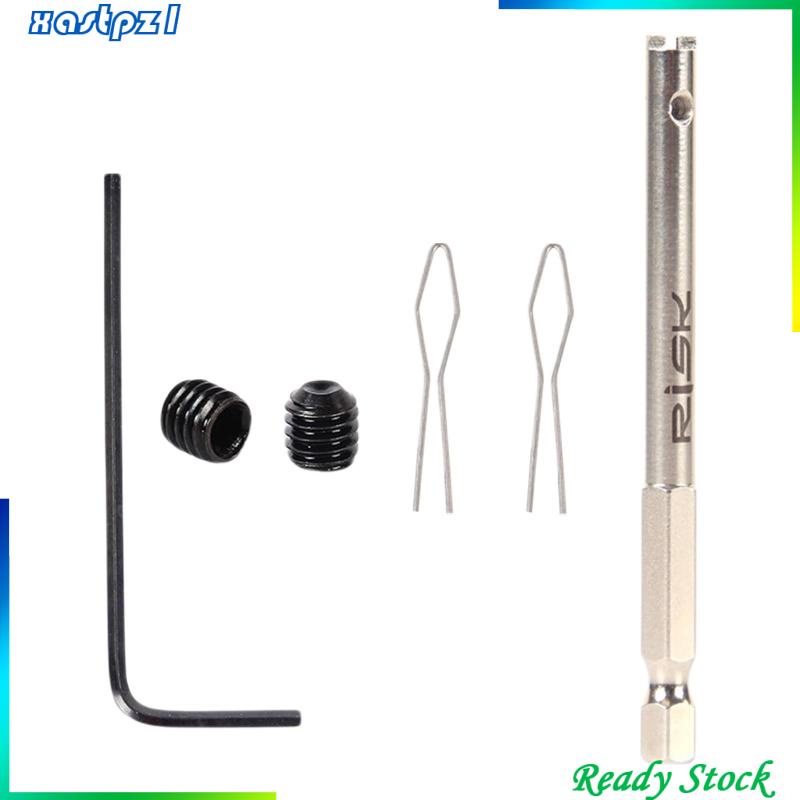 Bike Nipple Spoke Insertion Tool Driver Bicycle Cycling Spokes Anti