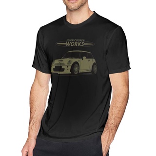 เสื้อยืดครอปGILDAN พร้อมส่ง GIkoho43EMnfip86 เสื้อท็อป ผ้าฝ้าย 100% แบบนิ่ม พิมพ์ลาย Mini Cooper R53 S Jcw Silhouette สํ