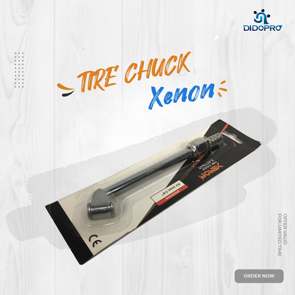 XENON Tyre Air Chuck / Xenon Tyre Inflator Tool - Tyre Chuck - Air Filler