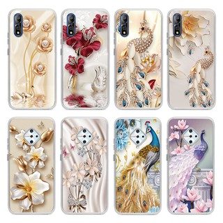 VIVO S1/ S1 Pro เคส case Soft TPU เคสซิลิโคนอ่อนนุ่ม Cover Transparent Painting Phone Cover