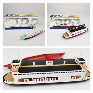 TINY 122 1123 HONG KONG &amp; YAUMATI CO. DOUBLE DECK FERRY 1/400 DIECAST MODEL