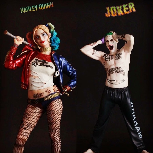 โมเดล joker &amp; Harley quinn ตัวใหญ่ scale 1:6 ขายตัวละ 1550฿