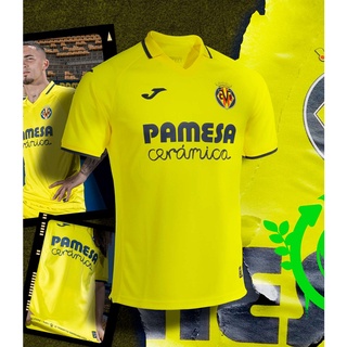 เสื้อกีฬาแขนสั้น ลายทีมชาติฟุตบอล Villarreal jersey 2022 2023 ชุดเหย้า