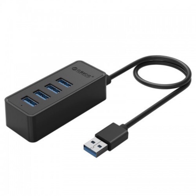 HUB USB (ฮับ ยูเอสบี) ORICO USB 3.0 WITH CHARGER 4 PORTS (W5P-U3-030-BK-PRO)