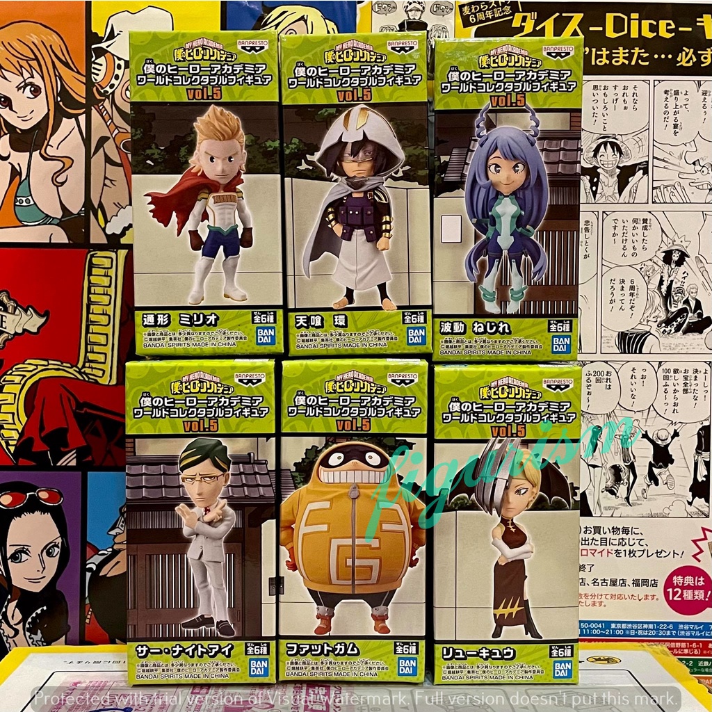 🔥 WCF my hero academia มายฮีโร่ อคาเดเมีย Vol.5 แบบแยก 🔥 ของแท้ ญี่ปุ่น💯