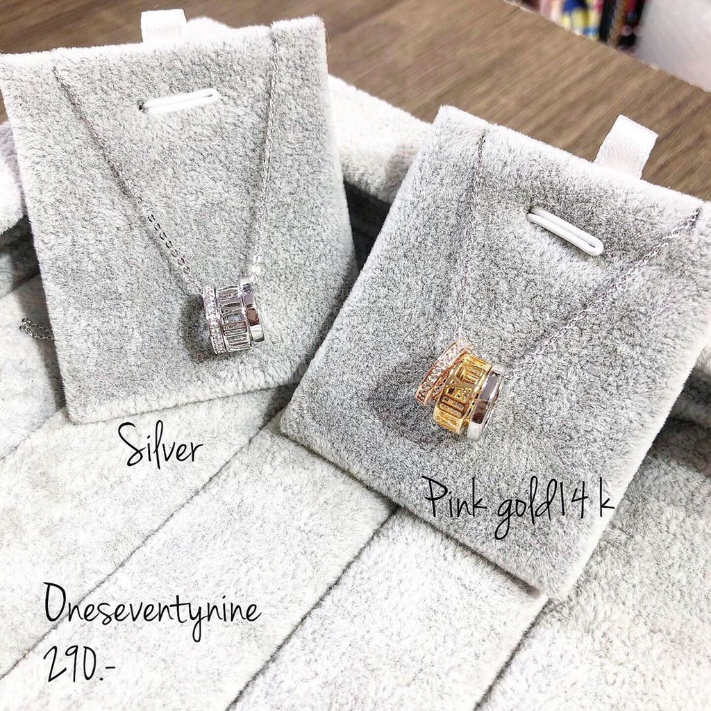 OneSeventyNine สร้อยคอพร้อมจี้เพชร CZ รุ่น OSN719