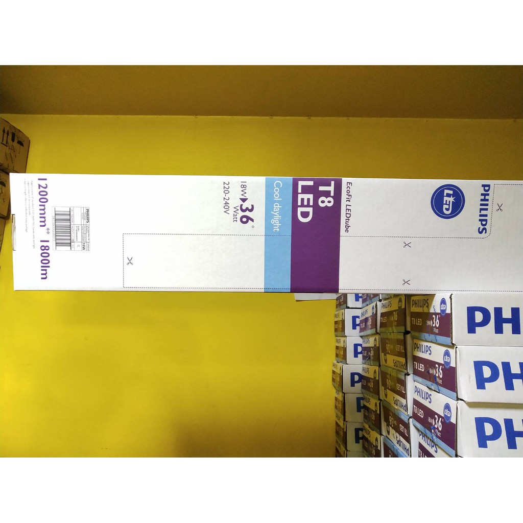 หลอด LED T8 ECOFIT 18W PHILIPS