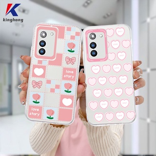 เคสโทรศัพท์มือถือแบบนิ่ม ลายดอกไม้ หัวใจ สําหรับ Samsung A03S  A50 A20S J7 Prime A32 A52 A13 A13LITE A23 A12 A03 A51 A02S A20 A50S    A30S A52S A30 M12 M01S  11 12 13  7 8 6 Plus