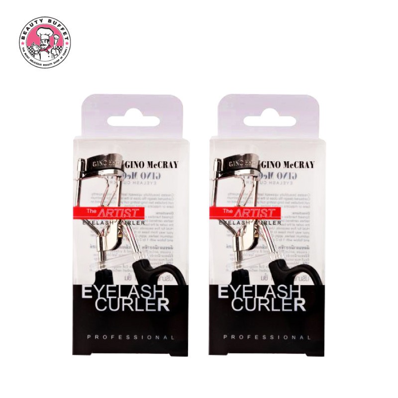[แพ็ค 2 ชิ้นราคาพิเศษ!] BEAUTY BUFFET GINO McCRAY THE ARTIST EYELASH CURLER - จีโน่ แม็คเครย์ ดิ อาร์ทติสท์ ดัดขนตา