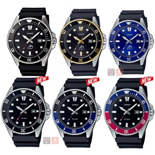 แท้ศูนย์ 100% Casio Billgate Mens Casio Duro 200 MDV-106 Divers Watch ประกันศูนย์ 1 ปี