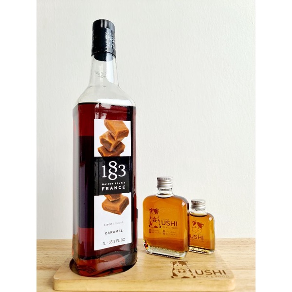 ไซรัปกลิ่นคาราเมล Caramel [> แบ่งขาย <] แบรนด์ 1883 Syrups made in France 🇨🇵