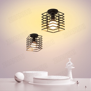 โคมไฟเพดานย้อนยุคที่ทันสมัยโคมไฟเพดาน Lampu Siling Nordic Light Nordic Lamps LED Lighting Lampu B