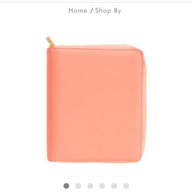 kikki.k จาก sweden LEATHER PERSONAL ZIP PLANNER LARGE LUXURY พร้อมส่ง นำเข้าเอง แท้ 100 flexi