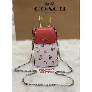 COACH PHONE CASE CROSSBODY BAG แท้ COACH FACTORY