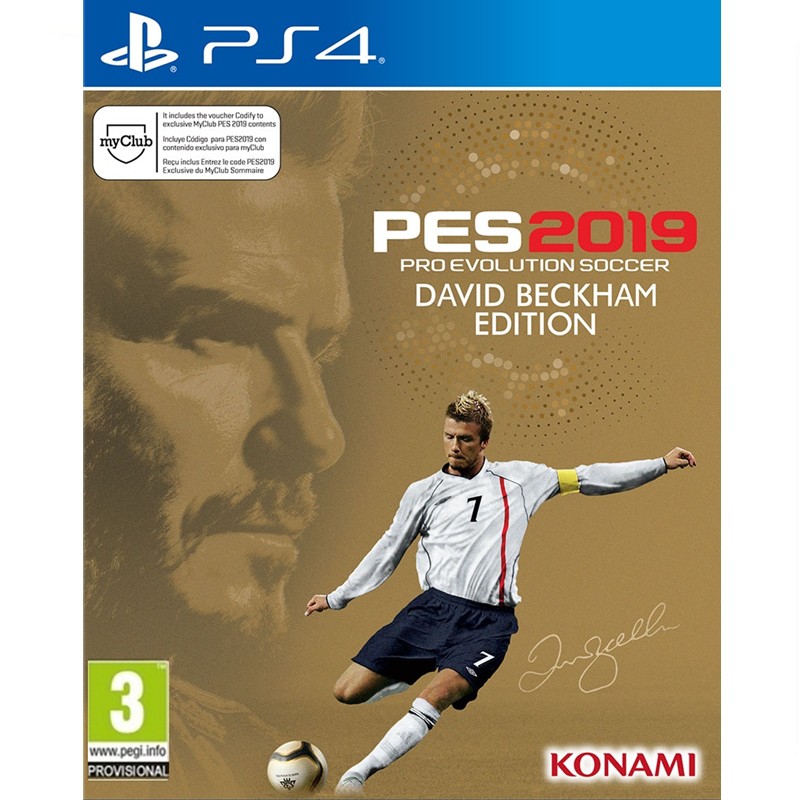 PS4 PES2019-David Backham Edition - Steelbook Edition (Z2-EU-English)