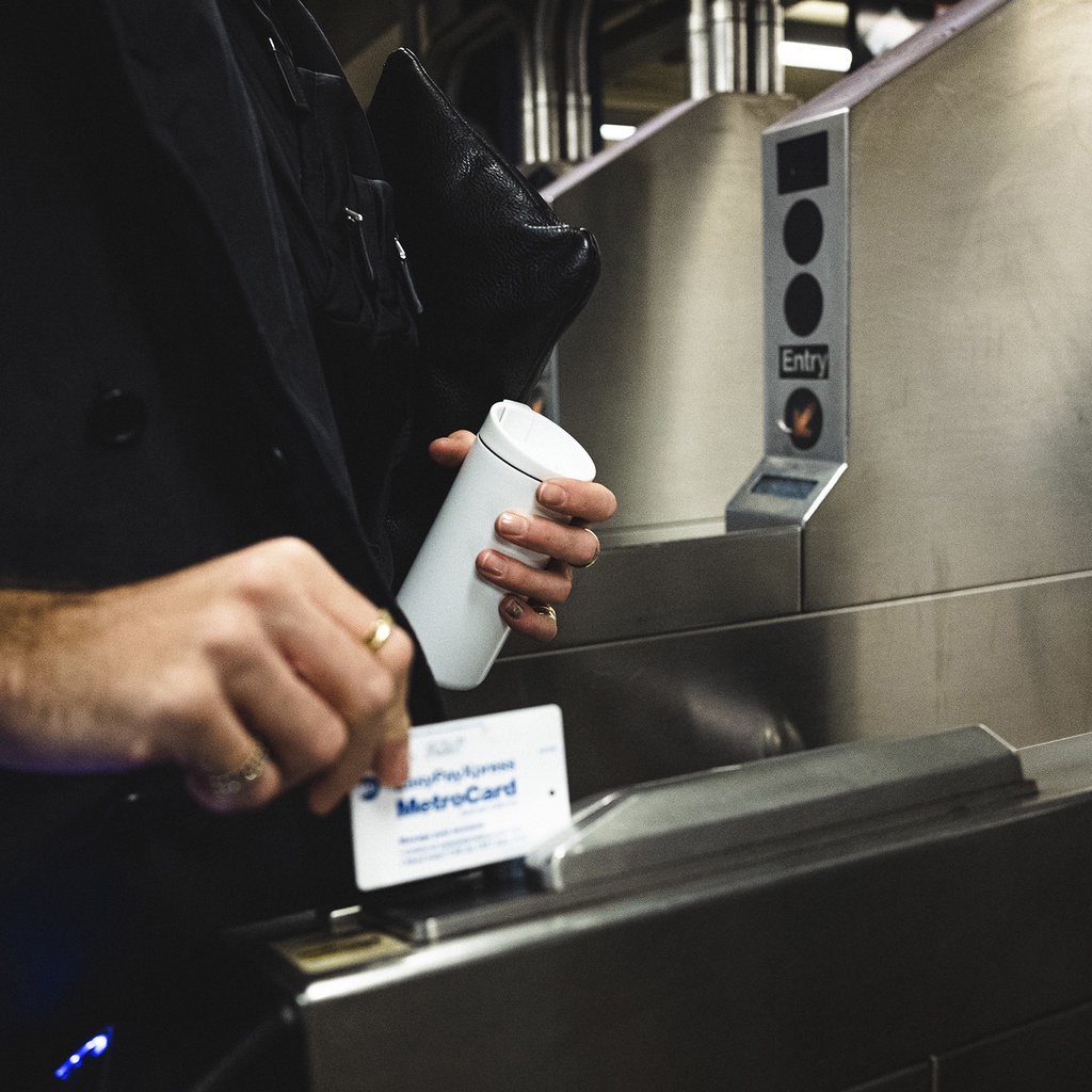 MiiR -  Flip Traveler Tumbler 16oz กระติกน้ำสูญญากาศ เก็บความเย็น เก็บความร้อน เก็บอุณหภูมิ - รูปที่ 5