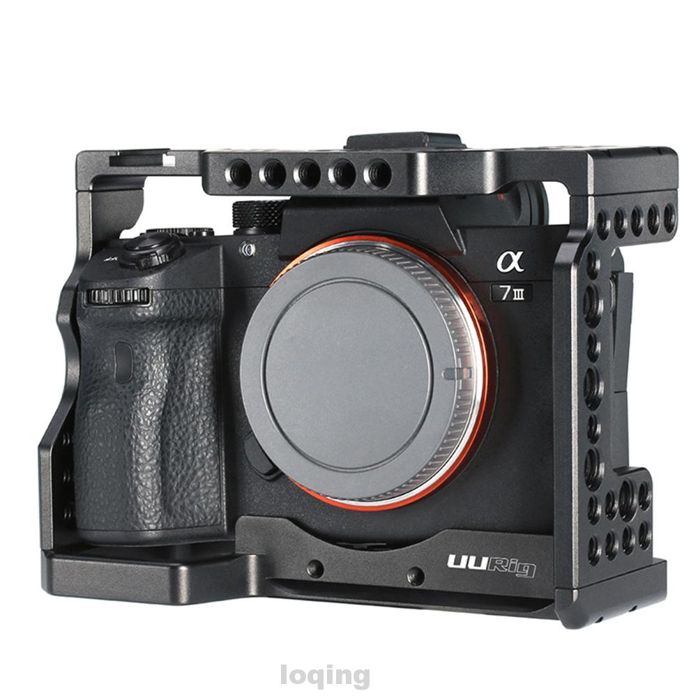 DSLR Camera Cage with Arri Locating 4/1 8/3 Threads Hole for Sony III ...