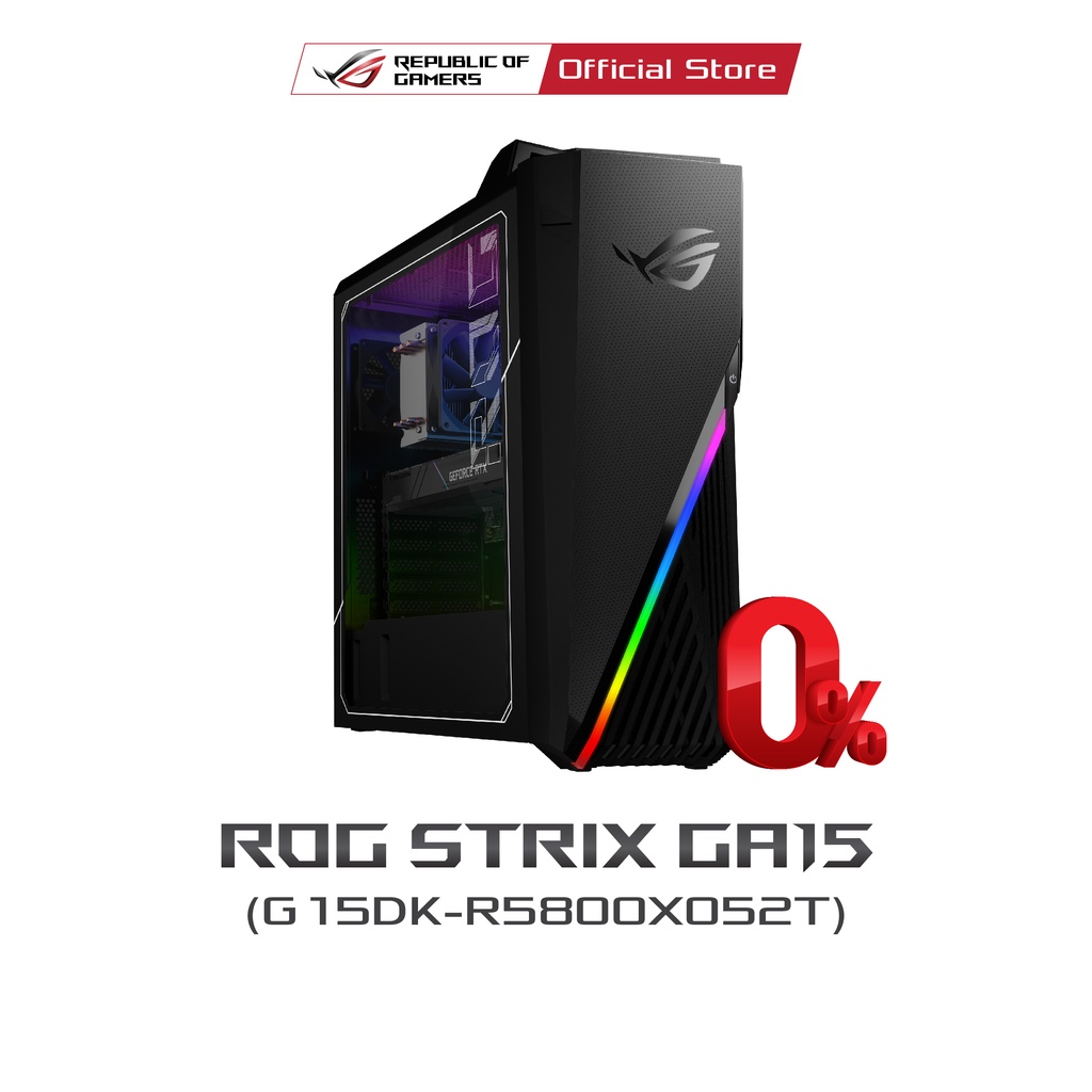 ASUS ROG Strix GA15 (G15DK-R5800X052T) Gaming Desktop PC