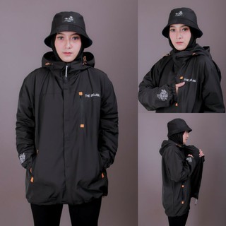 Thebojiel Jaket Parasut Waterproof Taktikal Windbreaker Thebojiel Original premium