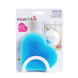 MUNCHKIN : MNK27203 ฟองน้ำทำความสะอาด Suds Up Sponge and Holder