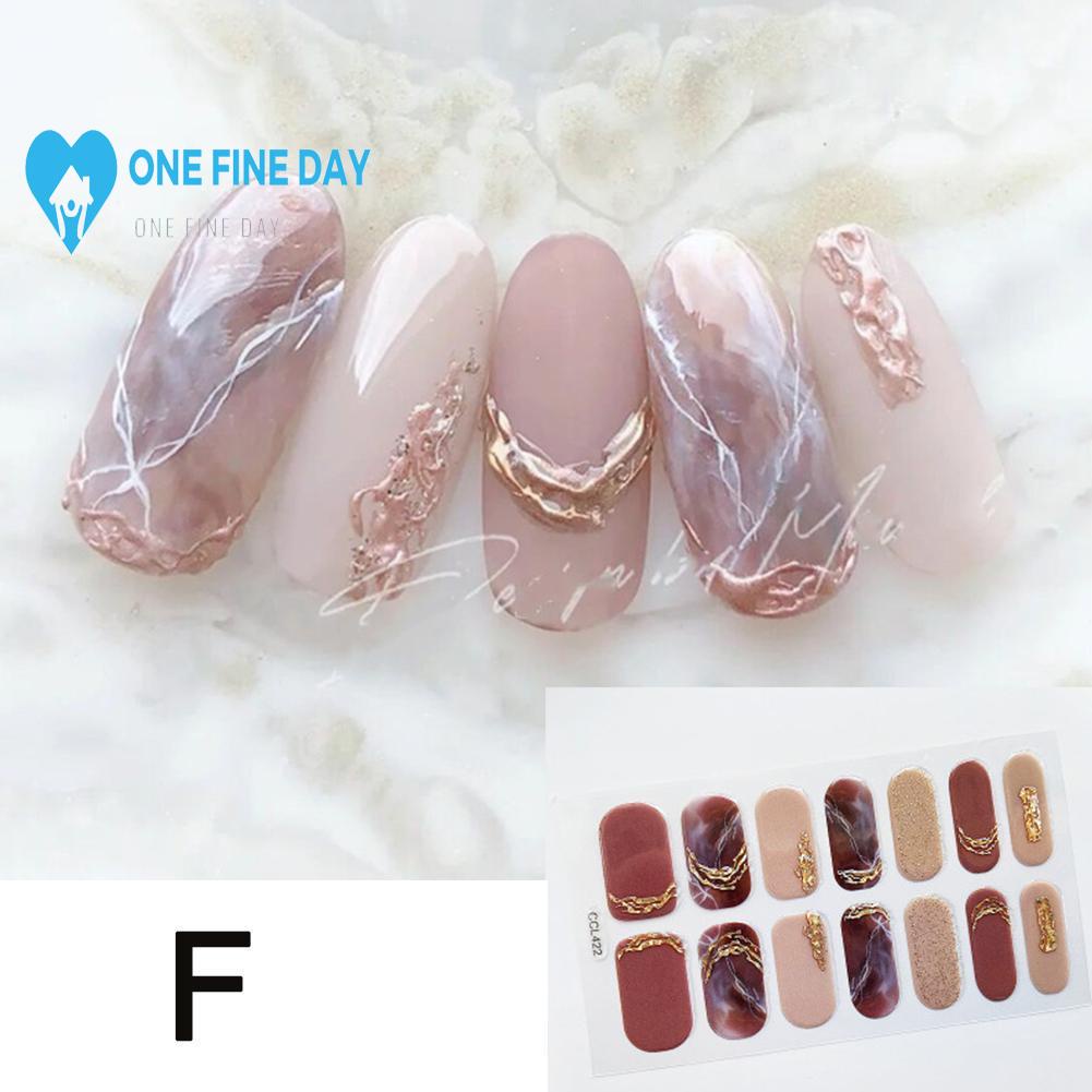 Laser Nail Stickers Nail Stickers 3D Stereoscopic Nail Stickers Nail