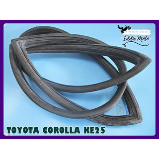 TOYOTA COROLLA KE25 REAR WINFSHIELD GLASS SEAL WEATHERSTRIP RUBBER // ยางขอบกระจกบานใหญ่หลัง ยางขอบกระจกบังลมหลัง