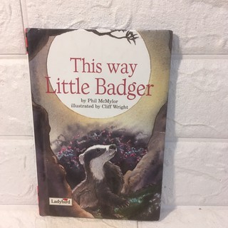 This Way Little Badger หนังสือนิทานปกแข็ง(มือสอง)-bg1