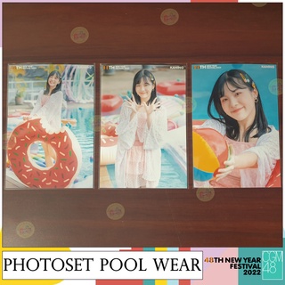 คนิ้ง Kaning PHOTOSET CGM48 48TH NEW YEAR FESTIVAL 2022 pool wear ชุดว่ายน้ำ ริมสระ พร้อมส่ง