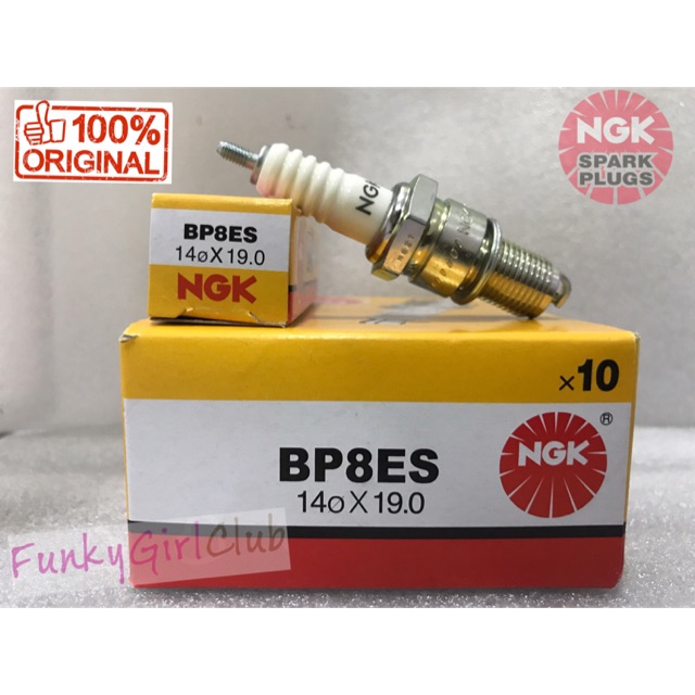 NGK BP8ES - RXZ - หัวเทียน